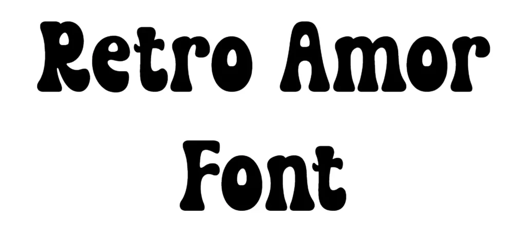 Retro Amor Font download