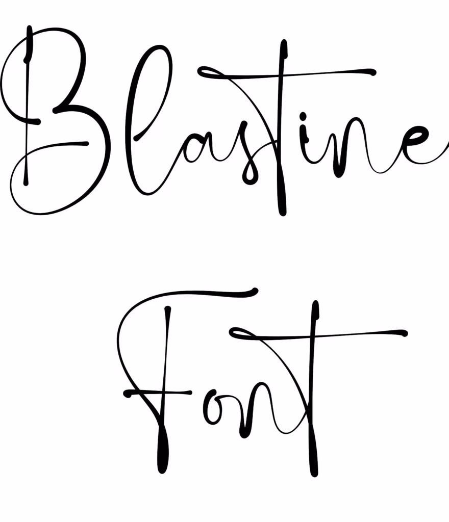 Blastine Font