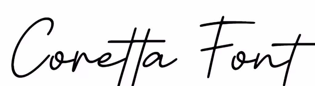 Coretta Font