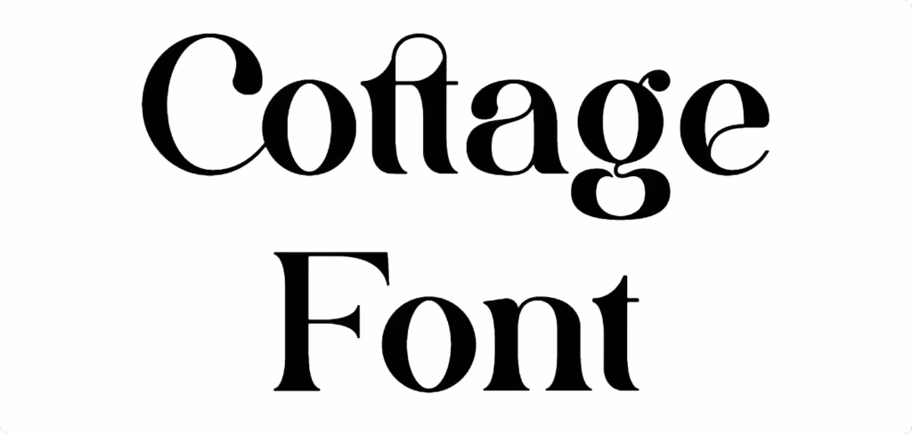 Cottage Font