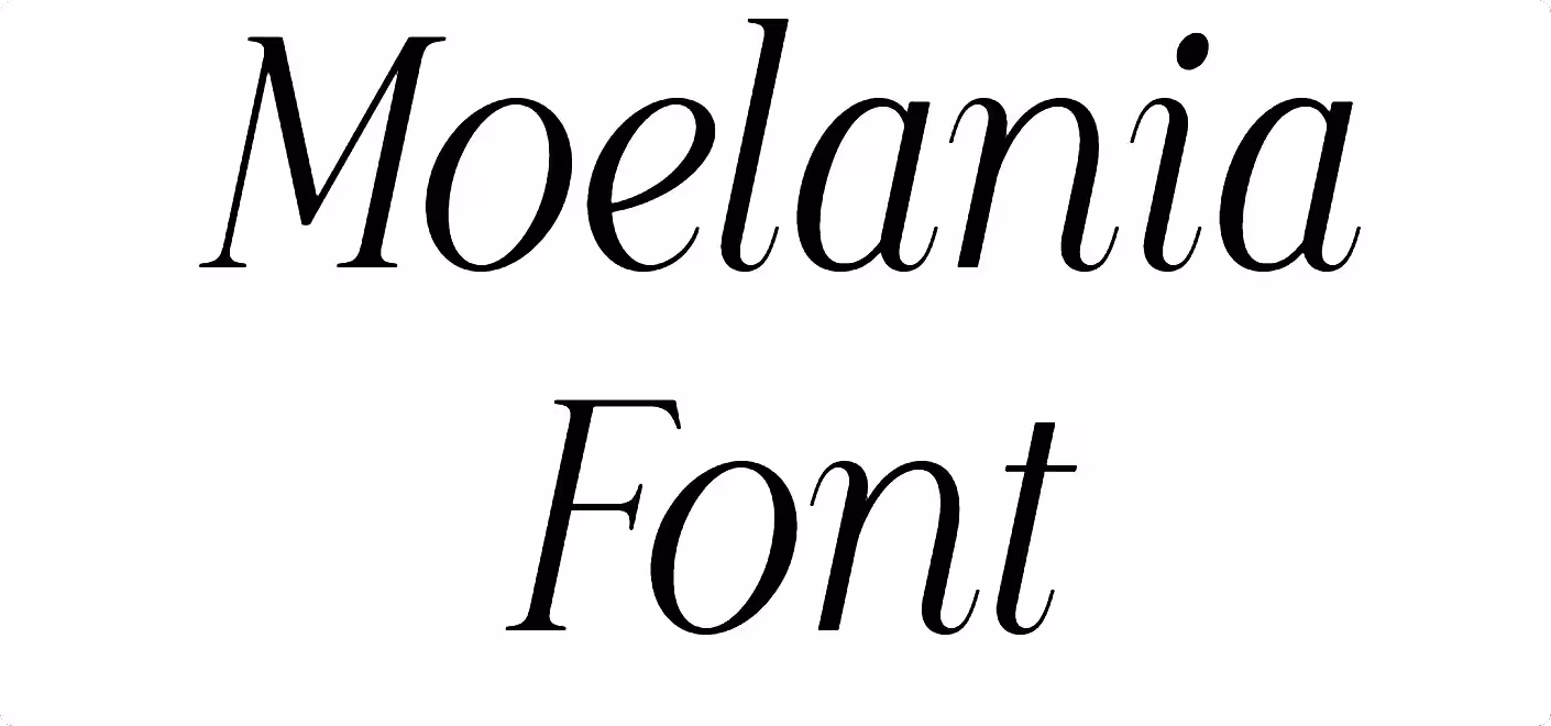 Moelania Font